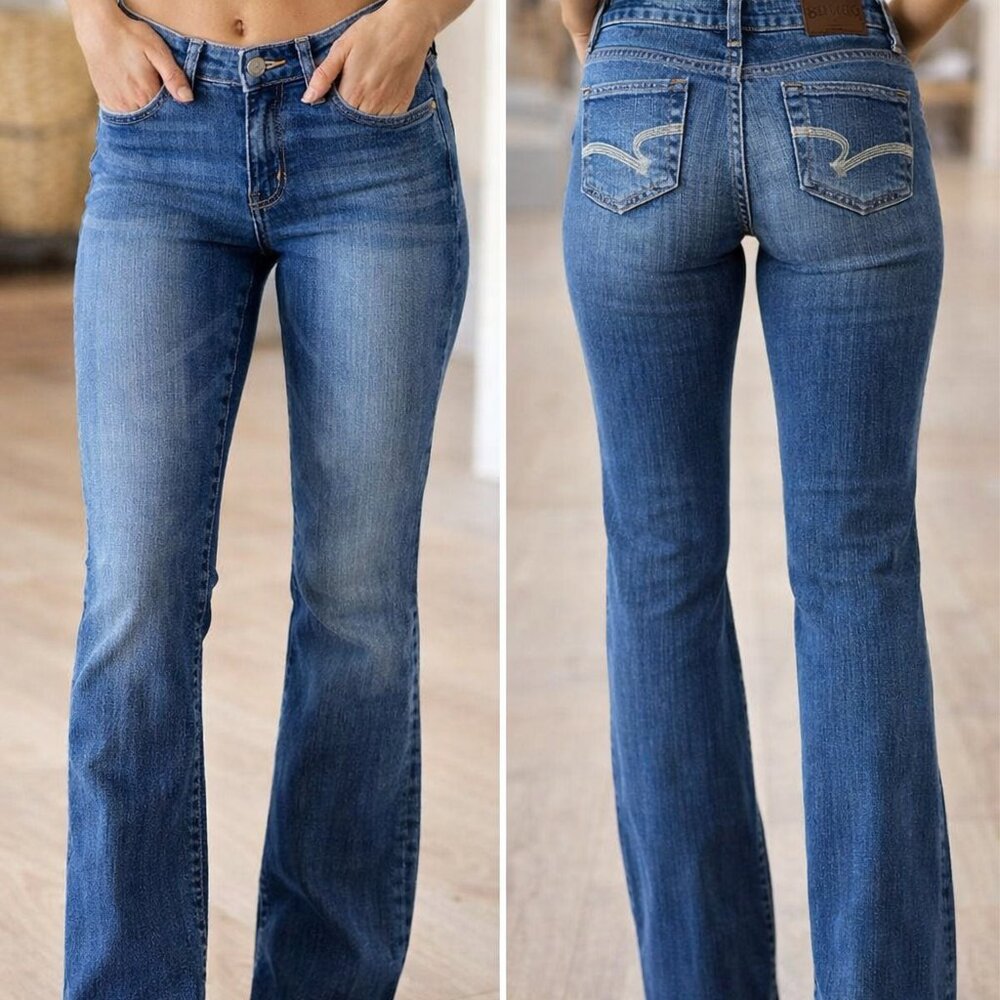 Big Star Women's Blue Boot Cut Jeans